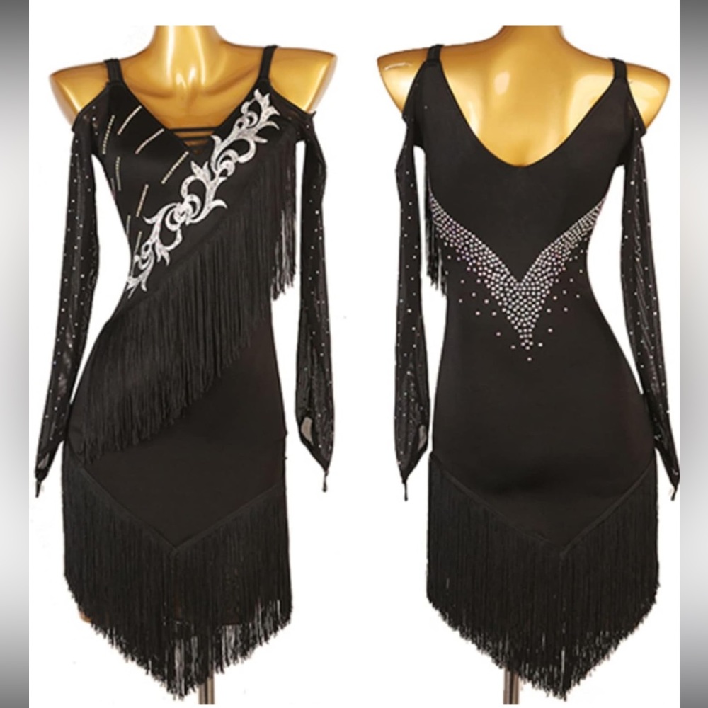 Professional Latin ballroom gown